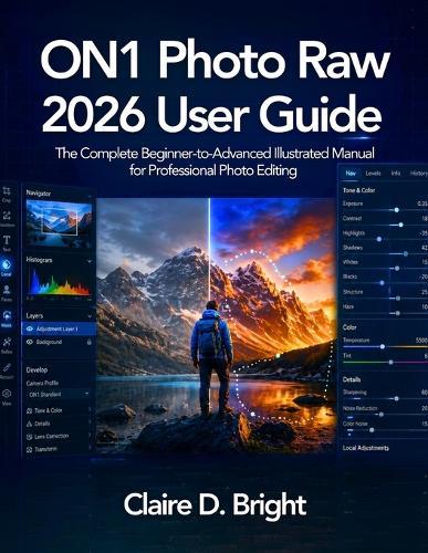 ON1 Photo Raw 2026 User Guide: The Complete Beginner-to-Advanced Illustrated Manual for Professional Photo Editing