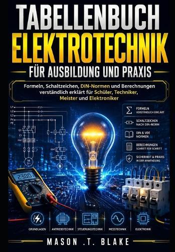 Tabellenbuch Elektrotechnik für Ausbildung und Praxis: Formeln, Schaltzeichen, DIN-Normen und Berechnungen verständlich erklärt für Schüler, Techniker, Meister und Elektroniker