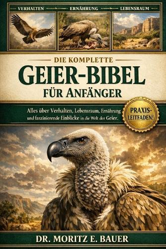 Die Komplette Geier-Bibel Für Anfänger: Alles, was Sie über Geier wissen müssen: Artenübersicht und Bestimmung, Verhalten und Rolle als Aasfresser....wichtiges Wissen für Einsteiger und Liebhaber.