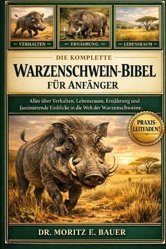 Die Komplette Warzenschwein-Bibel Für Anfänger: Alles, was Sie über Warzenschweine wissen müssen: Artenübersicht und Verhalten, Lebensraum und Verbreitungsgebiet....Wissen für Anfänger und Liebhaber.