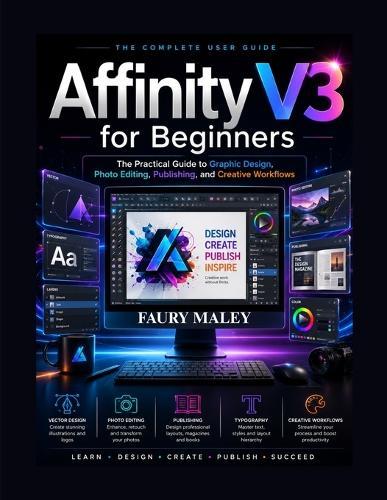 Affinity V3 for Beginners: The Practical Guide to Graphic Design, Photo Editing, Publishing, and Creative Workflows