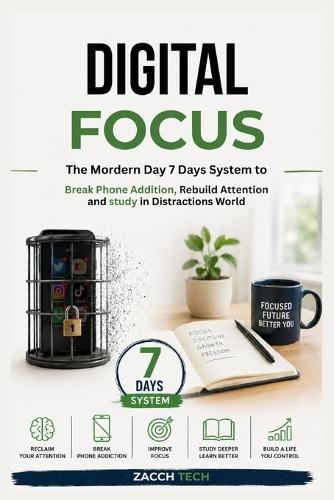 Digital Focus: The Modern Student's 7-Day System to Break Phone Addiction, Rebuild Attention, and Study Smarter in a Distracted World
