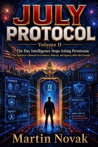 JULY PROTOCOL. The Day Intelligence Stops Asking Permission: Volume II. The Operator's Manual for Evidence, Refusal, and Agency After the Commit