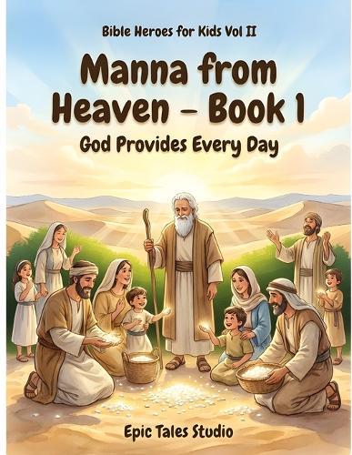Bible Heroes for Kids - Vol II, Manna from Heaven - Book 1: God Provides Every Day: A Story of Trust and Faith