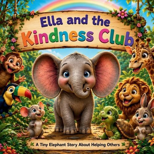 Ella and the Kindness Club: A Heartwarming Picture Book About Kindness, Friendship, Teamwork, and Helping Others