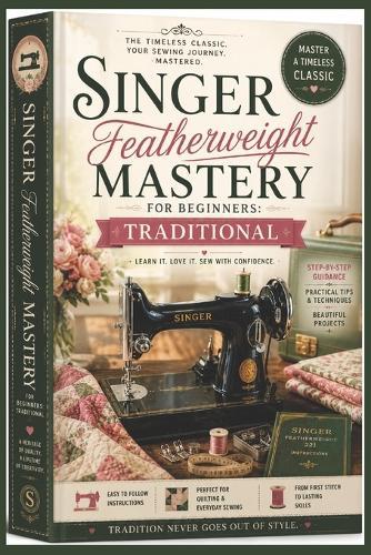 Singer Featherweight Mastery for Beginners: Easy-to-Follow Illustrated Techniques for Confident Stitching, Fabric Crafting, and Lasting Sewing Skills