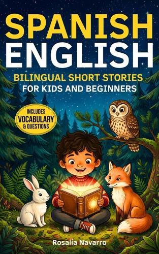 Spanish-English Bilingual Short Stories for Kids and Beginners: Fun 5-Minute Dual-Language Tales with Vocabulary Lists, Life Lessons, and Conversation Questions