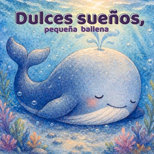 Dulces sueños, pequeña ballena: Un cuento relajante con sonidos suaves del océano para dormir