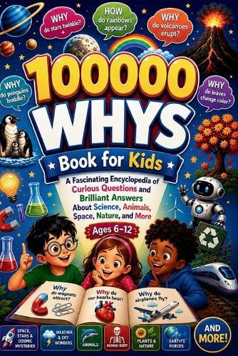 100000 Whys Book for Kids: A Fascinating Encyclopedia of Curious Questions and Brilliant Answers About Science, Animals, Space, Nature, and More (Ages 6-12)