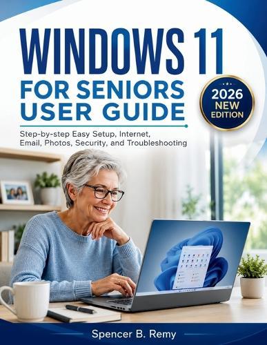 Windows 11 for Seniors User Guide: Step-by-step Easy Setup, Internet, Email, Photos, Security, and Troubleshooting