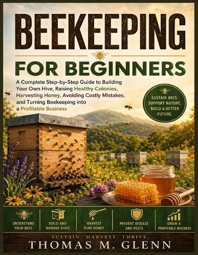 Beekeeping for Beginners: A Complete Step-by-Step Guide to Building Your Own Hive, Raising Healthy Colonies, Harvesting Honey, Avoiding Costly Mistakes, and Turning Bee keeping into a Profitable Business