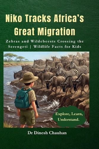 Niko Tracks Africa's Great Migration: Zebras and Wildebeests Crossing the Serengeti Wildlife Facts for Kids