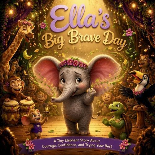 Ella's Big Brave Day: A Heartwarming Picture Book About Courage, Confidence, Stage Fright, and Trying Your Best
