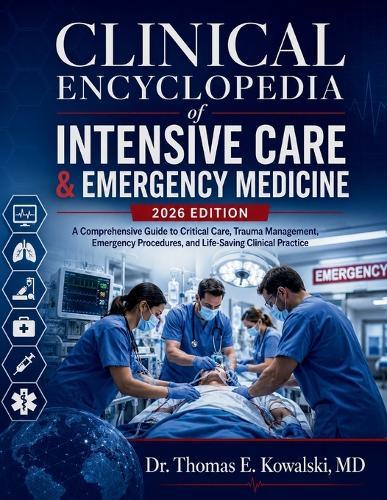 CLINICAL ENCYCLOPEDIA of INTENSIVE CARE & EMERGENCY MEDICINE 2026 EDITION: A Comprehensive Guide to Critical Care, Trauma Management, Emergency Procedures, and Life-Saving Clinical Practice