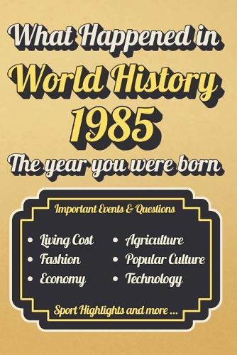 What happened in world history 1985: The year you were born l A year to remember 1985 l Important Events, Sports Highlights, Technological Advances, Cost of Living Changes and More..