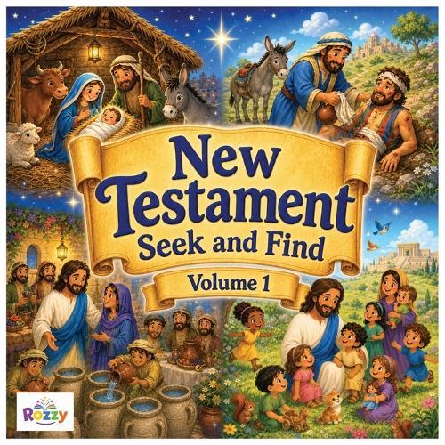 New Testament Seek and Find: Volume 1- The bible stories you love to read and a fun activity for children of all ages!