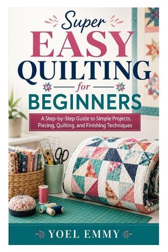 Super Easy Quilting for Beginners: A Step-by-Step Guide to Simple Projects, Piecing, Quilting, and Finishing Techniques