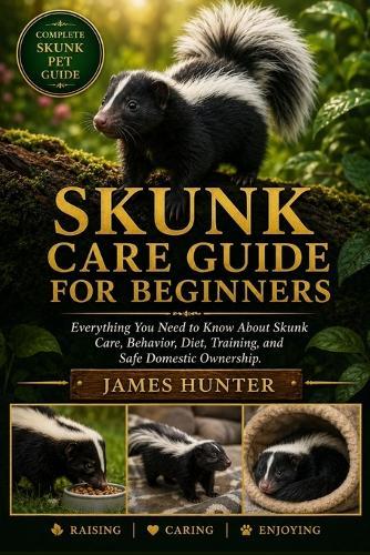 Skunk Care Guide for Beginners: Everything You Need to Know About Skunk Care, Behavior, Diet, Training, and Safe Domestic Ownership.
