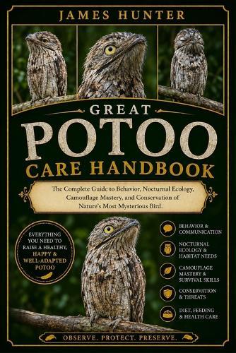 Great Patoo Care Handbook: The Complete Guide to Behavior, Nocturnal Ecology, Camouflage Mastery, and Conservation of Nature's Most Mysterious Bird.