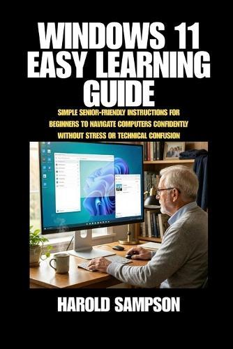 Windows 11 Easy Learning Guide: Simple Senior-Friendly Instructions for Beginners to Navigate Computers Confidently Without Stress or Technical Confusion