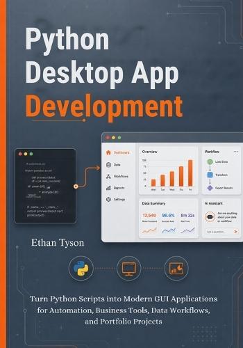 Python Desktop App Development: Turn Python Scripts into Modern GUI Applications for Automation, Business Tools, Data Workflows, and Portfolio Projects