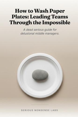 How to Wash Paper Plates: Leading Teams Through the Impossible: A dead serious guide for delusional middle managers.