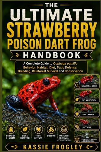 The Ultimate Strawberry Poison Dart Frog Handbook: A Complete Guide to Oophaga pumilio Behavior, Habitat, Diet, Toxic Defense, Breeding, Rainforest Survival and Conservation