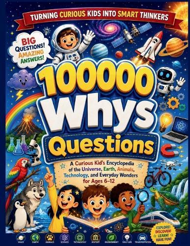 100000 Whys Questions: A Curious Kid's Encyclopedia of the Universe, Earth, Animals, Technology, and Everyday Wonders for Ages 6-12