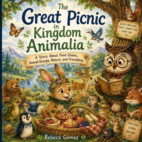 The Great Picnic in Kingdom Animalia: A Story About Food Chains, Animal Groups, Nature, and Friendship