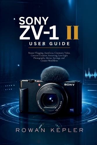 Sony ZV-1 II User Guide: Master Vlogging, Autofocus, Cinematic Video, Content Creation, Streaming, Low-Light Photography, Menus, Settings, and Creator Workflows