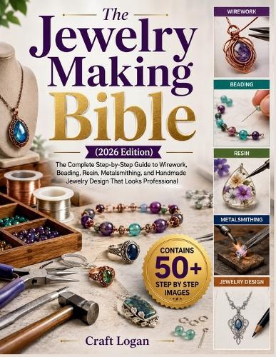 The Jewelry Making Bible (2026 Edition): The Complete Step-by-Step Guide to Wirework, Beading, Resin, Metalsmithing, and Handmade Jewelry Design That Looks Professional