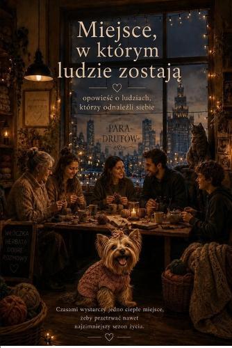 Para Drutów. Miejsce, w którym ludzie zostają: Powieśc o pracowni wlóczki, cieplej Warszawie i ludziach, którzy wracają sercem szybciej niż nogami