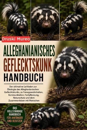 Alleghanianisches Geflecktskunk-Handbuch: Der ultimative Leitfaden zur Ökologie des Alleghanianischen Geflecktskunks, zu Fressgewohnheiten, Kommunikation, Fortpflanzung, Naturschutz und dem Zusammenleben mit Menschen