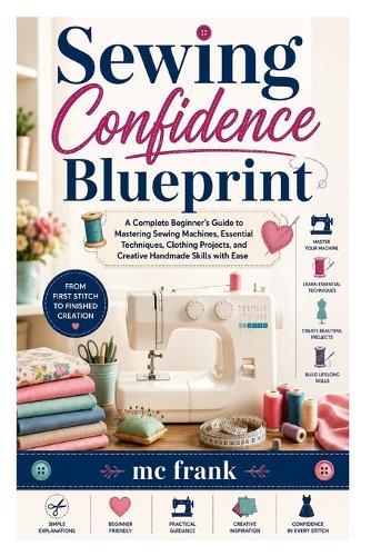 Sewing Confidence Blueprint: A Complete Beginner's Guide to Mastering Sewing Machines, Essential Techniques, Clothing Projects, and Creative Handmade Skills with Ease