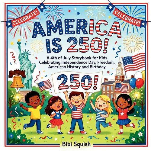 America Is 250!: A 4th of July Storybook for Kids Celebrating Independence Day, Freedom, American History and Birthday