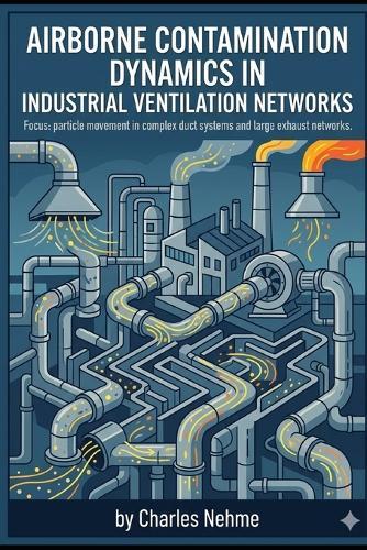 Airborne Contamination Dynamics in Industrial Ventilation Networks