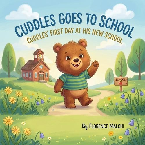 Cuddles Goes to School: Cuddles' First Day at His New School: A Comforting Children's Book About Overcoming Jitters, Making Friends, and Being Brave