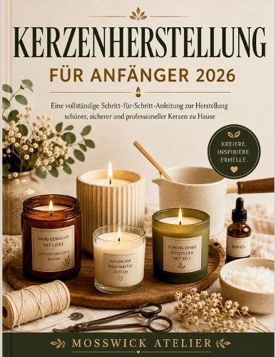 Kerzenherstellung Für Anfänger 2026: Eine vollständige Schritt-für-Schritt-Anleitung zur Herstellung schöner, sicherer und professioneller Kerzen zu Hause