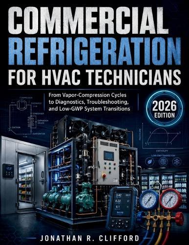 Commercial Refrigeration for HVAC Technicians: From Vapor-Compression Cycles to Diagnostics, Troubleshooting, and Low-GWP System Transitions