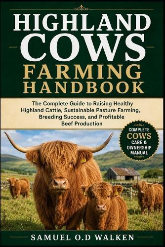 Highland Cows Farming Handbook: The Complete Guide to Raising Healthy Highland Cattle, Sustainable Pasture Farming, Breeding Success, and Profitable Beef Production