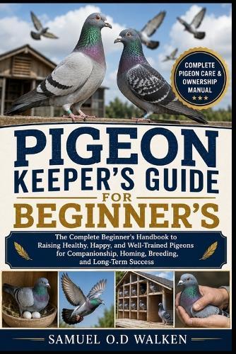 Pigeon Keeper's Guide for Beginner's: The Complete Beginner's Handbook to Raising Healthy, Happy, and Well-Trained Pigeons for Companionship, Homing, Breeding, and Long-Term Success