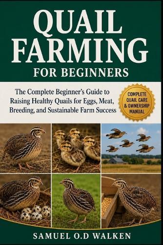 Quail Farming for Beginners: The Complete Beginner's Guide to Raising Healthy Quails for Eggs, Meat, Breeding, and Sustainable Farm Success