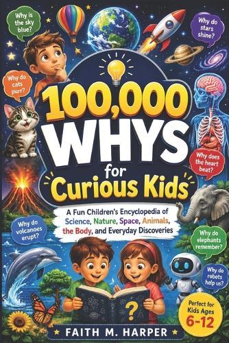 100,000 Whys for Curious Kids: A Fun Children's Encyclopedia of Science, Nature, Space, Animals, the Body, and Everyday Discoveries
