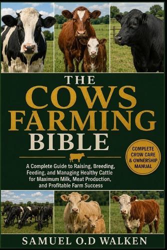 The Cows Farming Bible: A Complete Guide to Raising, Breeding, Feeding, and Managing Healthy Cattle for Maximum Milk, Meat Production, and Profitable Farm Success