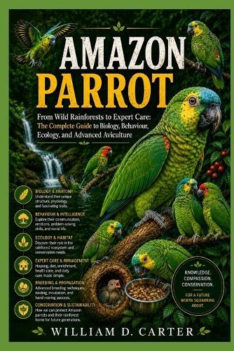 Amazon Parrot: From Wild Rainforests to Expert Care: The Complete Guide to Biology, Behaviour, Ecology, and Advanced Aviculture