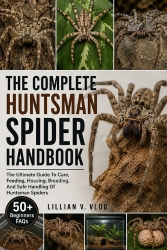 The Complete Huntsman Spider Handbook: The Ultimate Guide To Care, Feeding, Housing, Breeding, And Safe Handling Of Huntsman Spiders