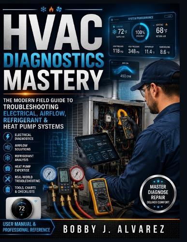 HVAC Diagnostics Mastery: The Modern Field Guide to Troubleshooting Electrical, Airflow, Refrigerant & Heat Pump Systems