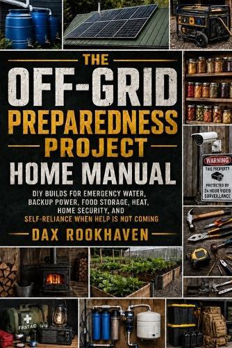 The Off-Grid Preparedness Project Home Manual: DIY Builds for Emergency Water, Backup Power, Food Storage, Heat, Home Security, and Self-Reliance When Help Is Not Coming