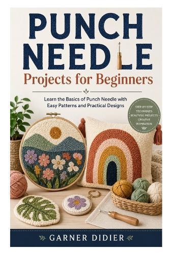 Punch Needle Projects for Beginners: Learn the Basics of Punch Needle with Easy Patterns and Practical Designs