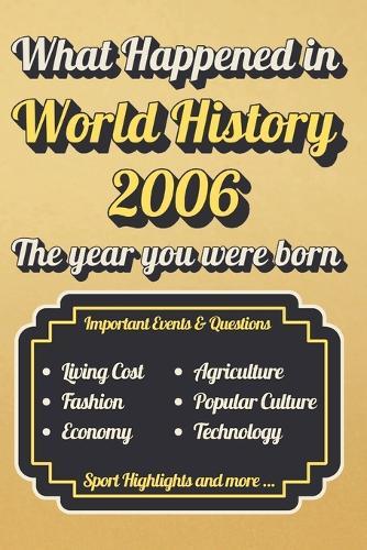 What Happened in World History 2006 The Year You Were Born: Back in 2006, Major Events, Culture, Technology, Economy, Sports & Cost of Living, Famous Leaders